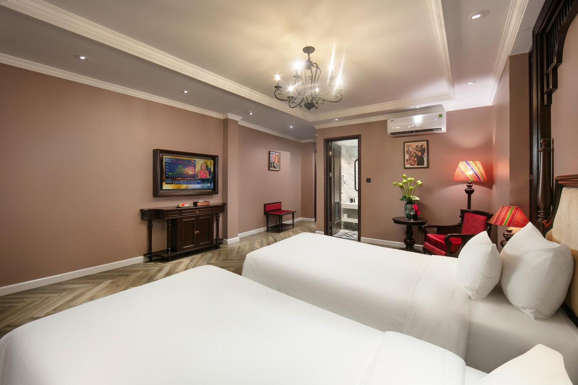Acoustic Premium Hotel & Spa Hanoi Bagian luar foto