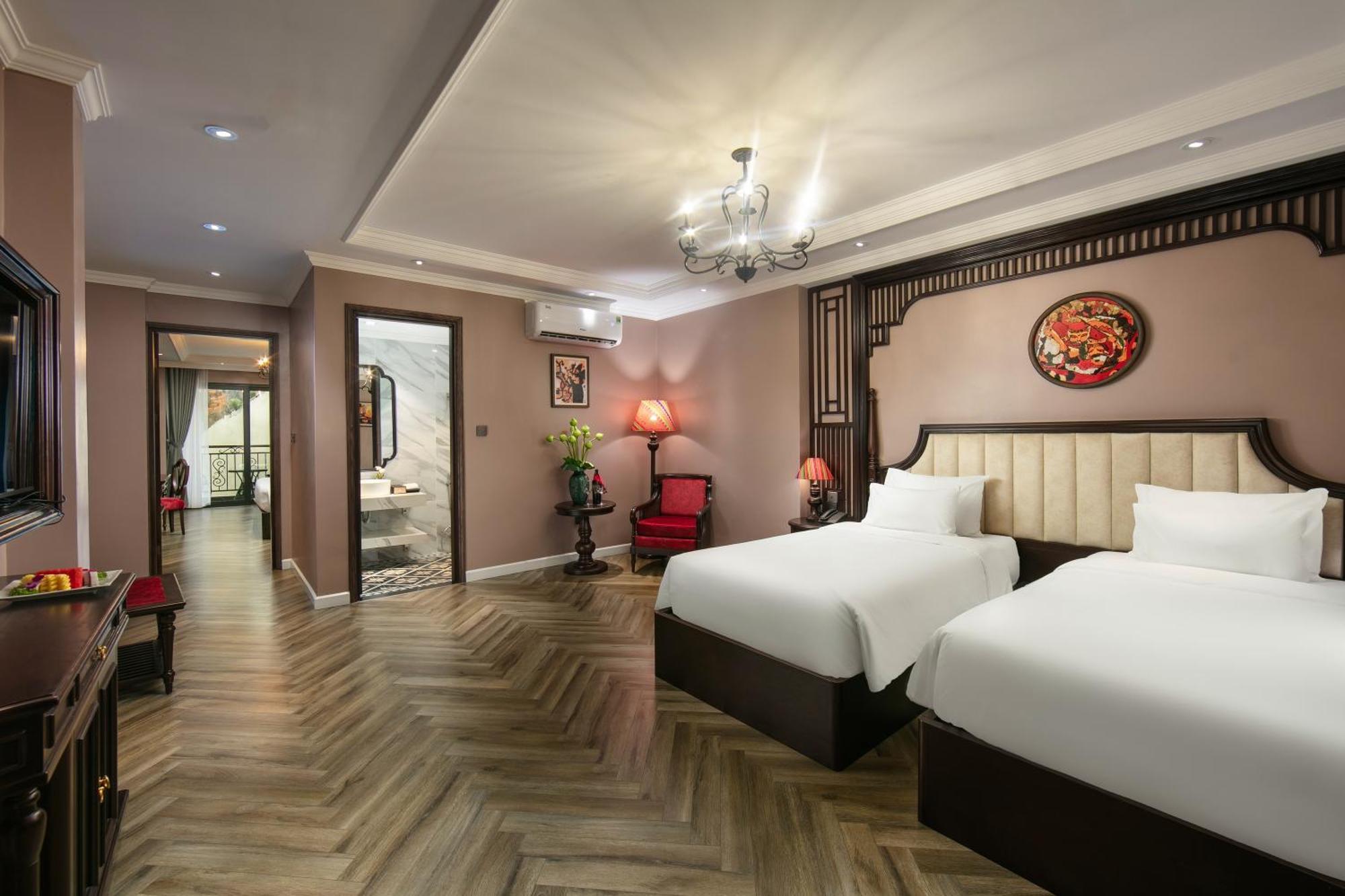 Acoustic Premium Hotel & Spa Hanoi Bagian luar foto